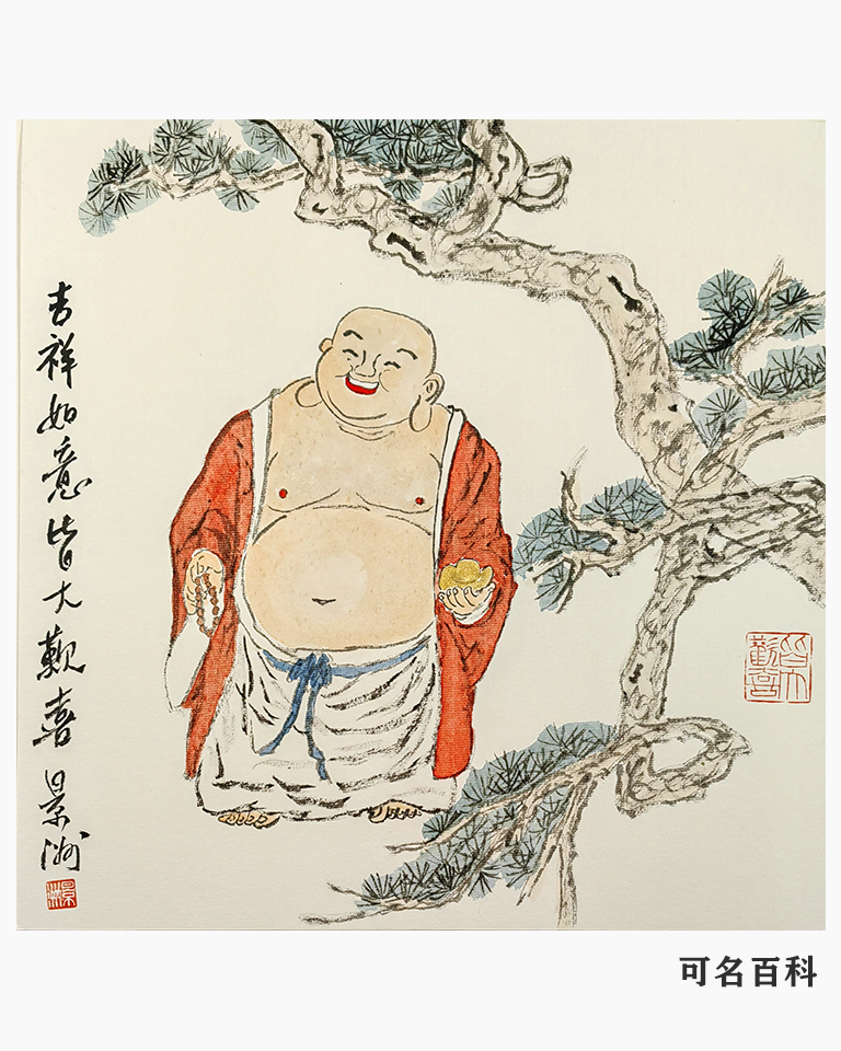 景洲(画家)的作品-画家景洲
