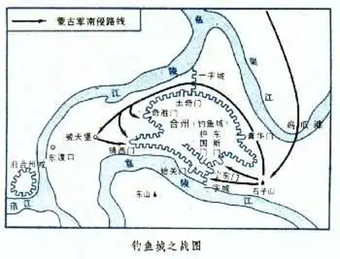 钓鱼城之战
