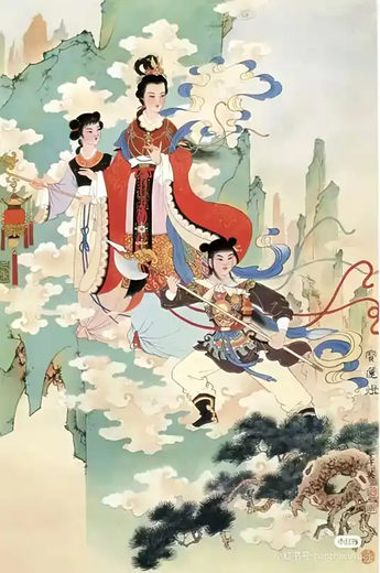 劈山救母(中国古代神话传说)