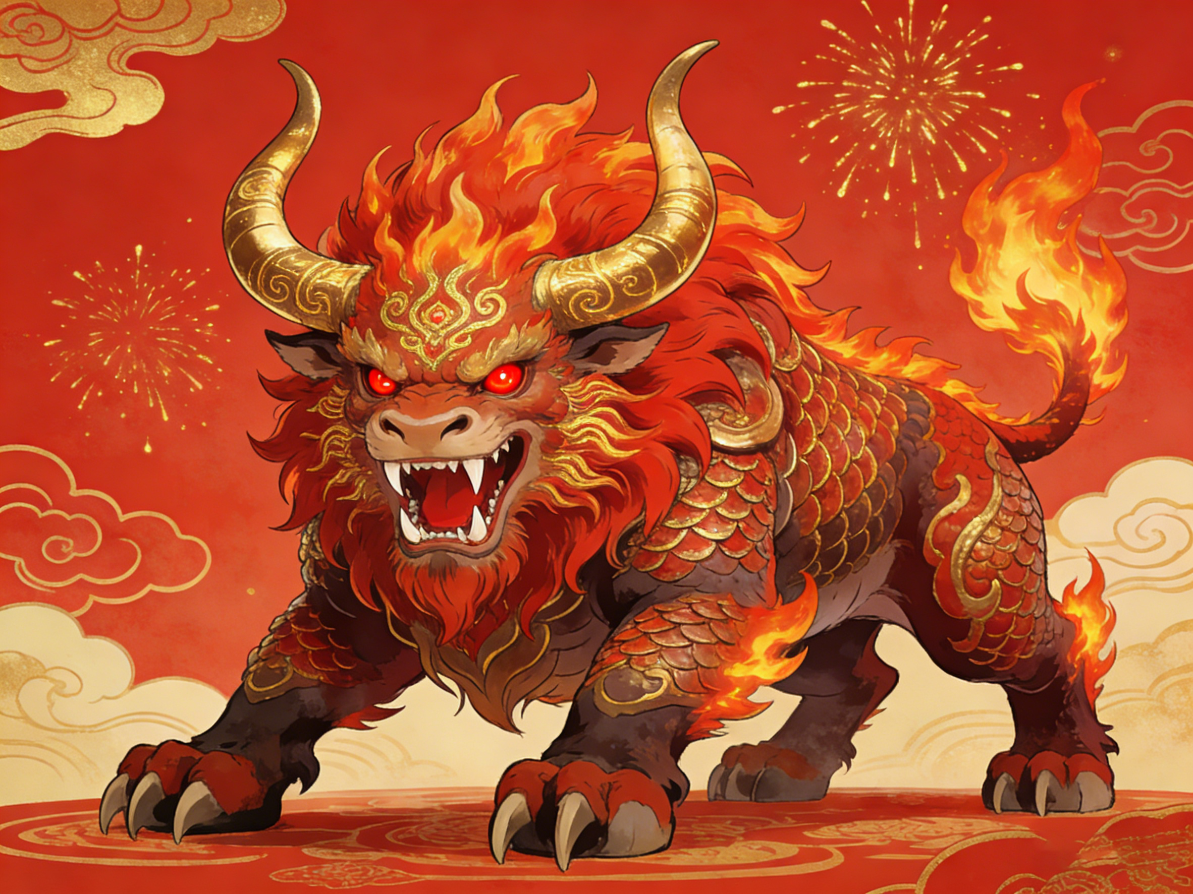 年兽(中国民间神话传说中的形象)