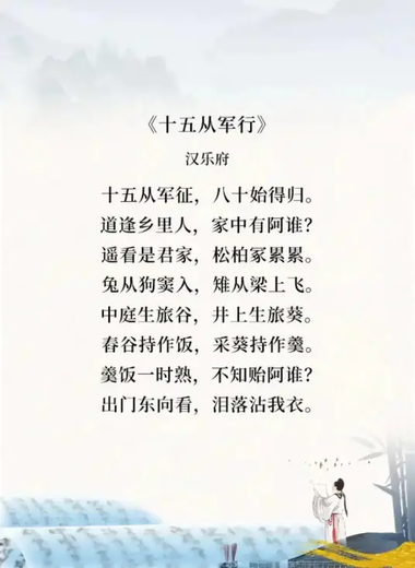 十五从军征